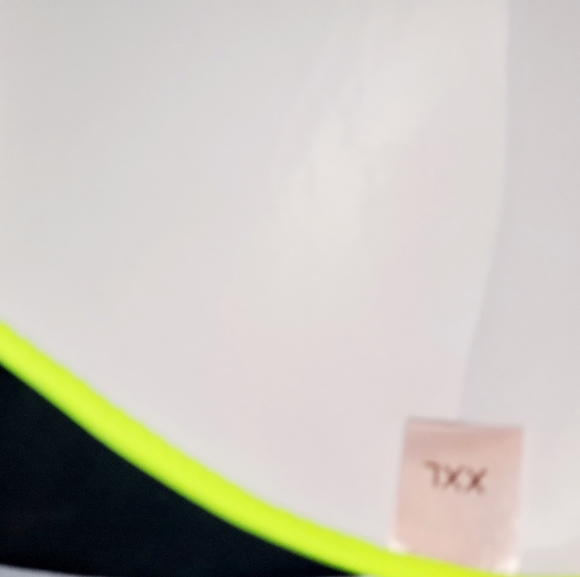 Black and neon yellow "Brand New"swimsuit. - Picture 4 of 4